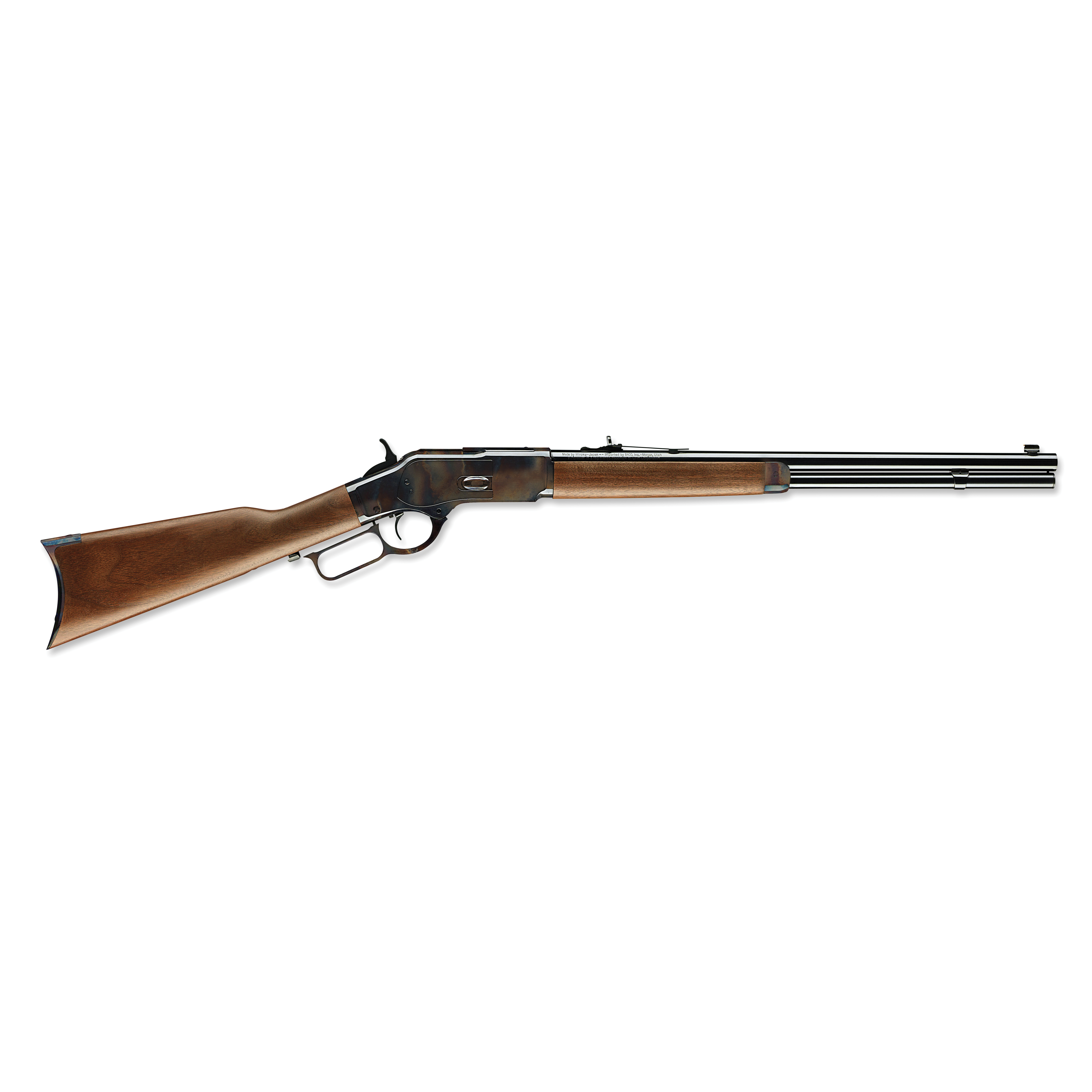 Winchester 1873 Short Rifle Color Case Hardened .44-40 Win Lever Action Rifle, Oil - 534202140