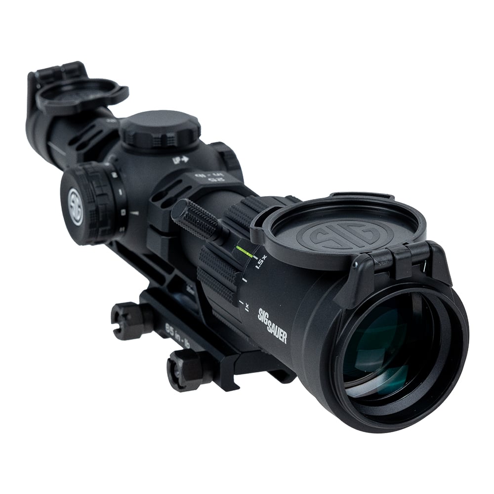 SIG Sauer Tango MSR LPVO Scope 1-6x24mm SFP w/ Alpha Cantil. MSR Mount, Black - SOT61000