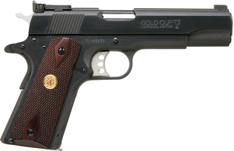Colt GOLD CUP NAT MATCH 9MM BL 5"