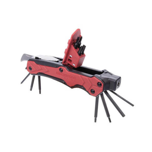 Birchwood Casey Universal Gun Multi Tool, Black/Red - UGMT