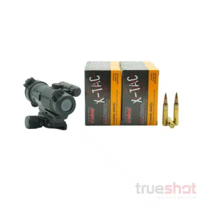 OPTIC DEAL: Aimpoint Patrol Rifle Optics (Pro) Red Dot Rifle Sight and 200 Rounds of Ammo - PMC 5.56 62 Grain