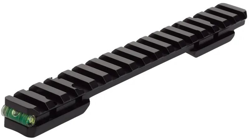 Browning 12524 Picatinny Rail w/Bubble Level Matte Black Aluminum Fits X-Bolt Anti-Cant/Picatinny Rail Mount Long Action 20 MOA