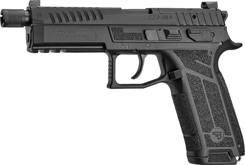 CZ P-09 Nocturne SR 9mm Pistol - Optic Ready, 21-Round