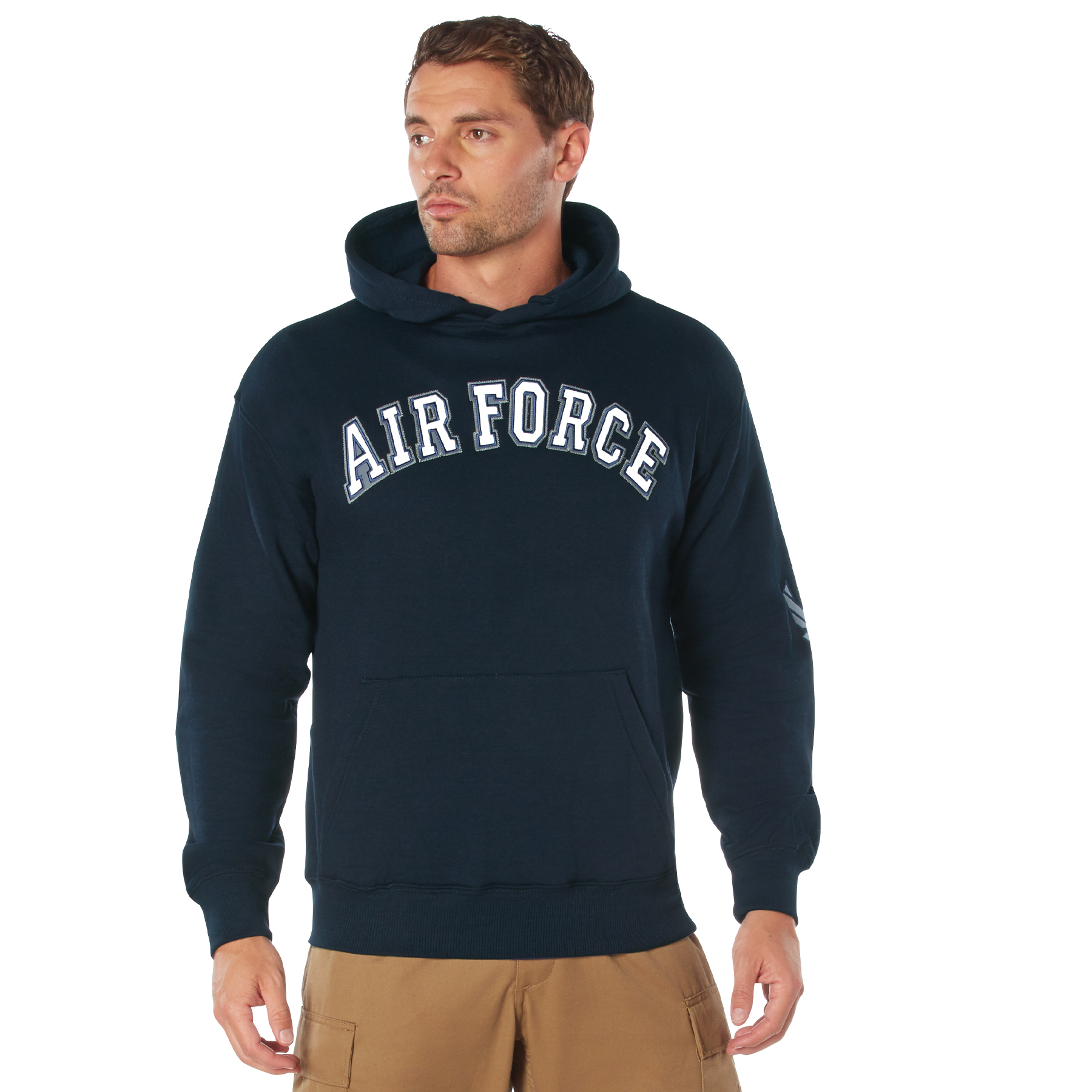 Rothco Embroidered Pullover Hoodies - X-Large, Emblem Air Force