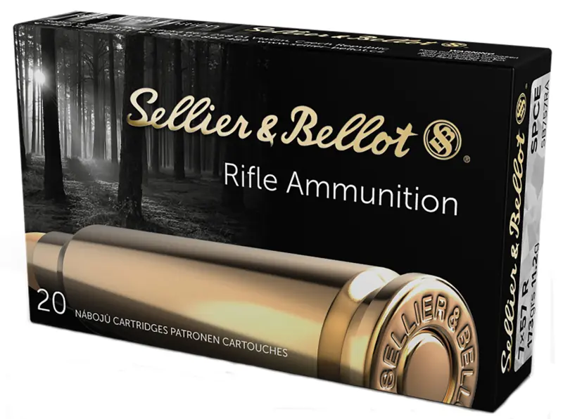 Sellier Bellot SB757RA Rifle 7x57R 173gr Soft Point Cut Through Edge 20 Per Box/20 Case