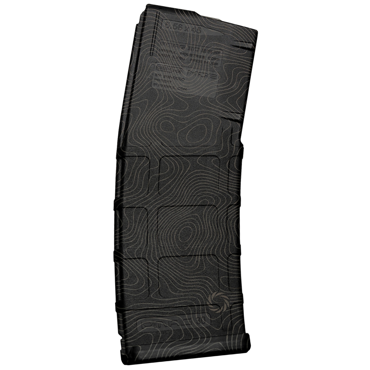 Weapon Works PMAG Gen M2 MOE 30rds 5.56x45mm/.223 Remington Laser Topo Magazine - Reliable - 228053
