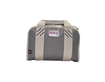 G-Outdoors Soft Pistol Case Holds 2 Pistols, Green/Tan - GPS-1308PCRK
