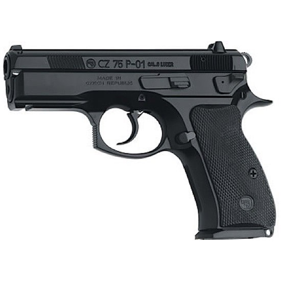 CZ 75 P-01 9mm Decocker Pistol with Light Rail