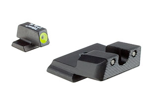 Trijicon S&W M&P Shield HD Night Sight Set-Yellow Front
