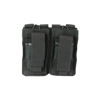 NCSTAR Double AR Magazine Pouch Fits Two AR Style Magazines, Black Nylon - CVAR2MP2927B