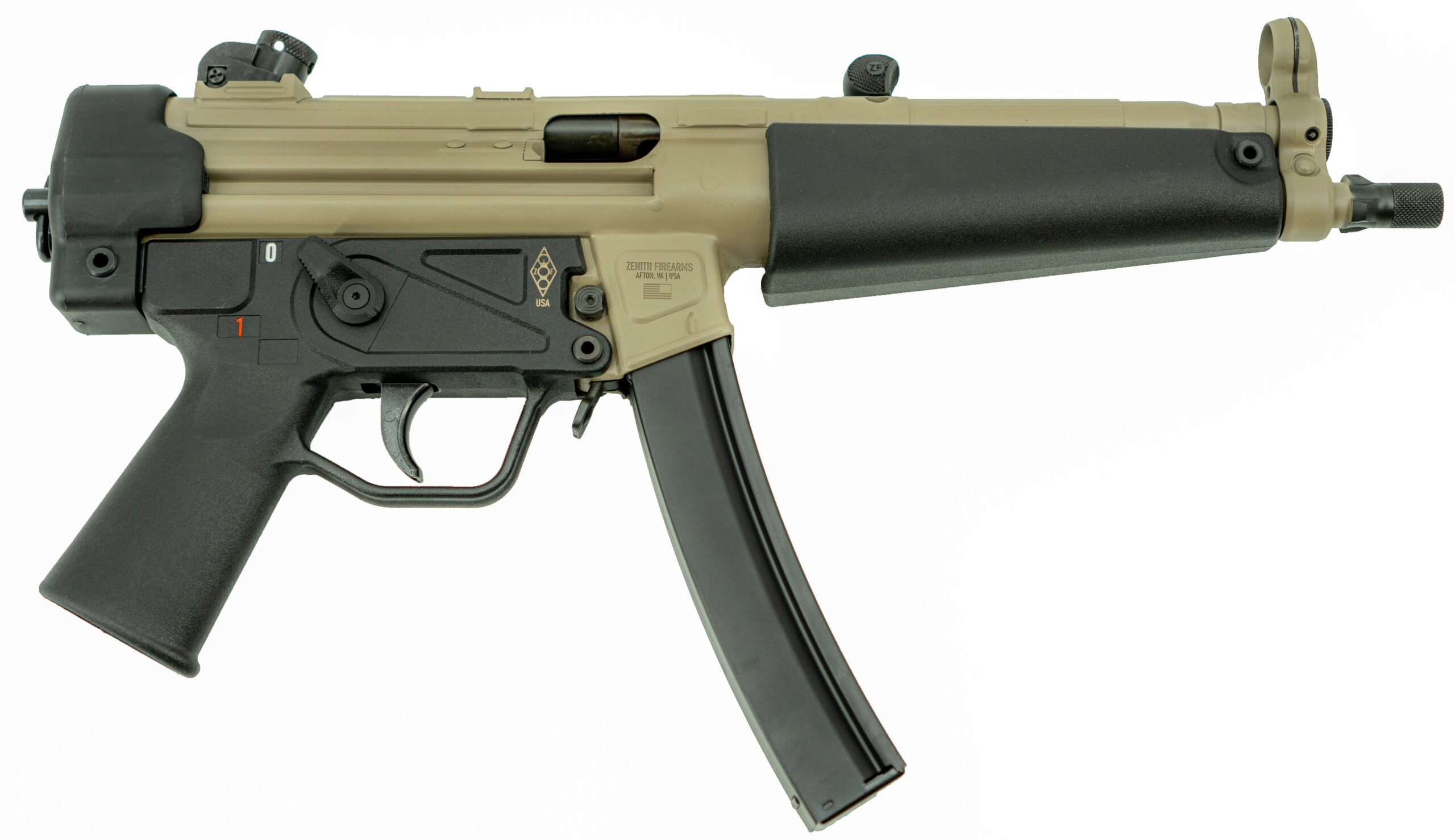 Zenith ZF-5 9mm Semi-Auto Handgun with Pic Rail
