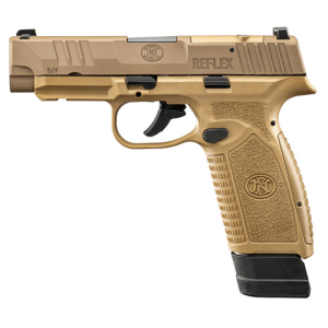 FN AMERICA Reflex XL MRD 9mm 3.8" 15rd & 18rd w/ No Manual Safety - FDE