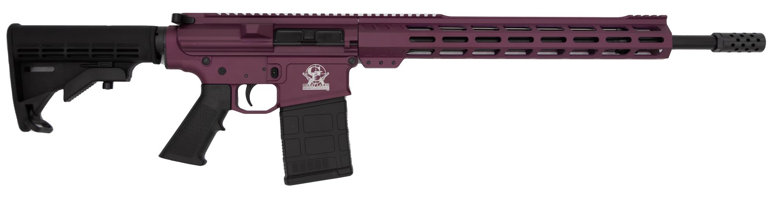 GLFA AR-10 .308 Win 18" Black Cherry/Nitride