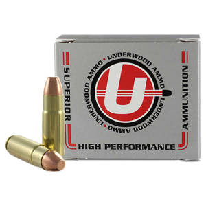 Underwood 458 SOCOM 350gr FMJ Flat Nose 20 Round Box