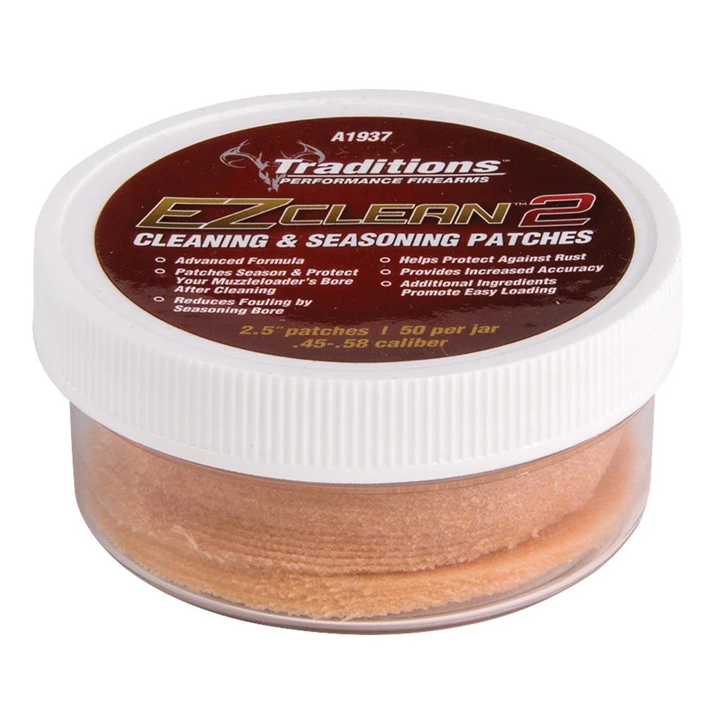 Traditions EZ Clean 2 Patches Cleaning and Seasoning 50 pk.