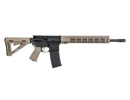 PSA 16" Mid-Length 5.56 NATO 1/7 Nitride 13" Lightweight Hex M-Lok MOE EPT Stealth Rifle, FDE