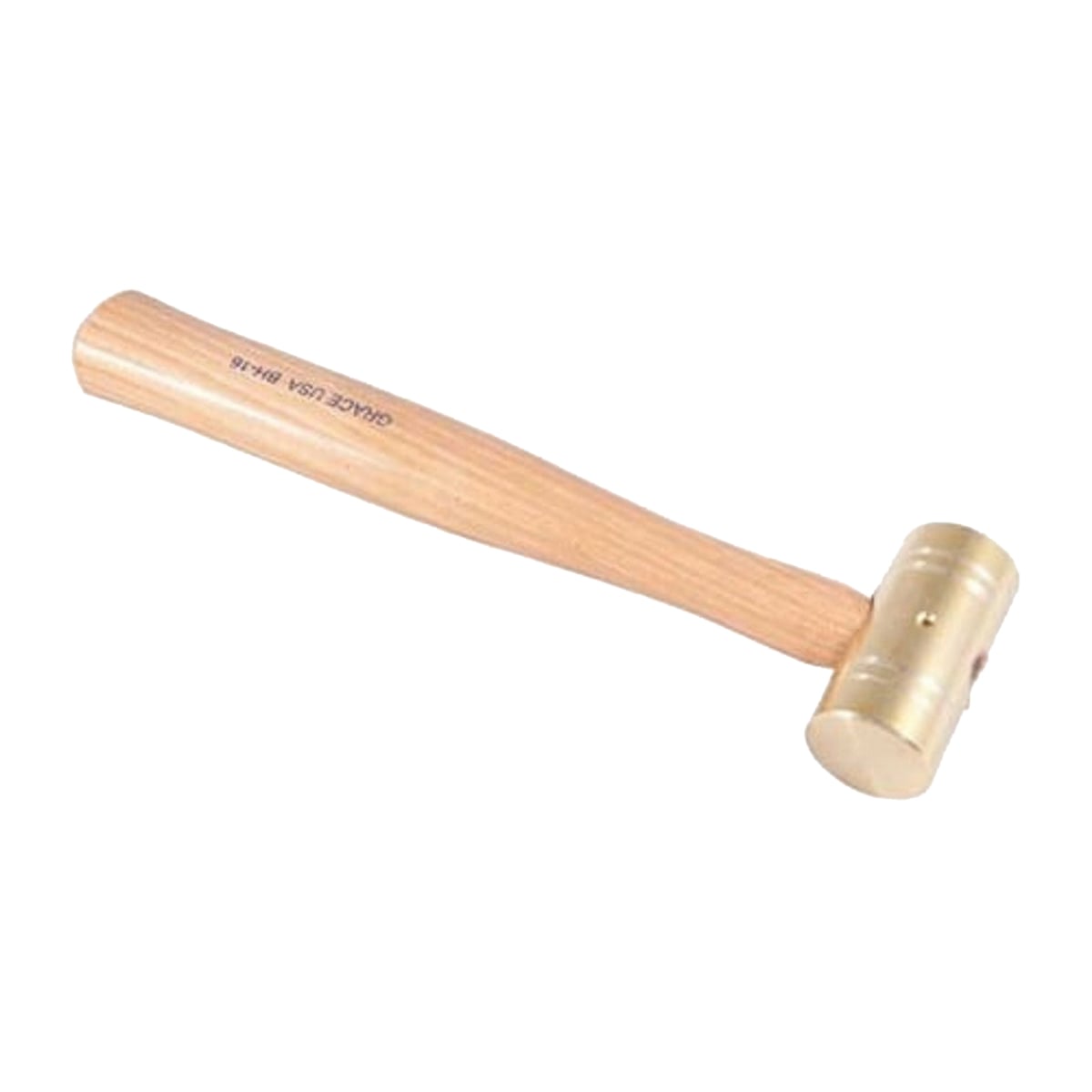 Grace USA 16 oz Head Hammer, Brass