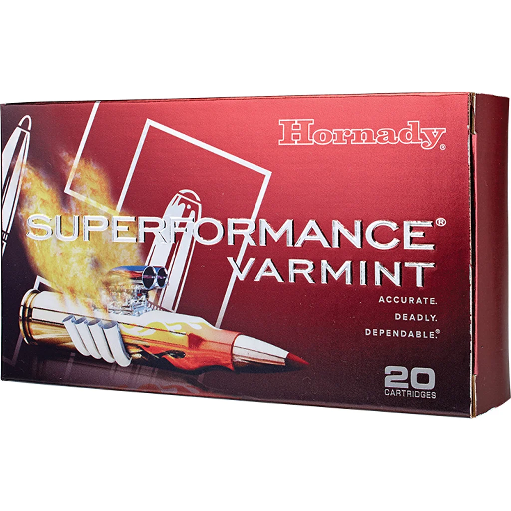 Hornady Superformance Varmint Rifle Ammo 243 WSSM 75 gr. V-Max 20 rd.