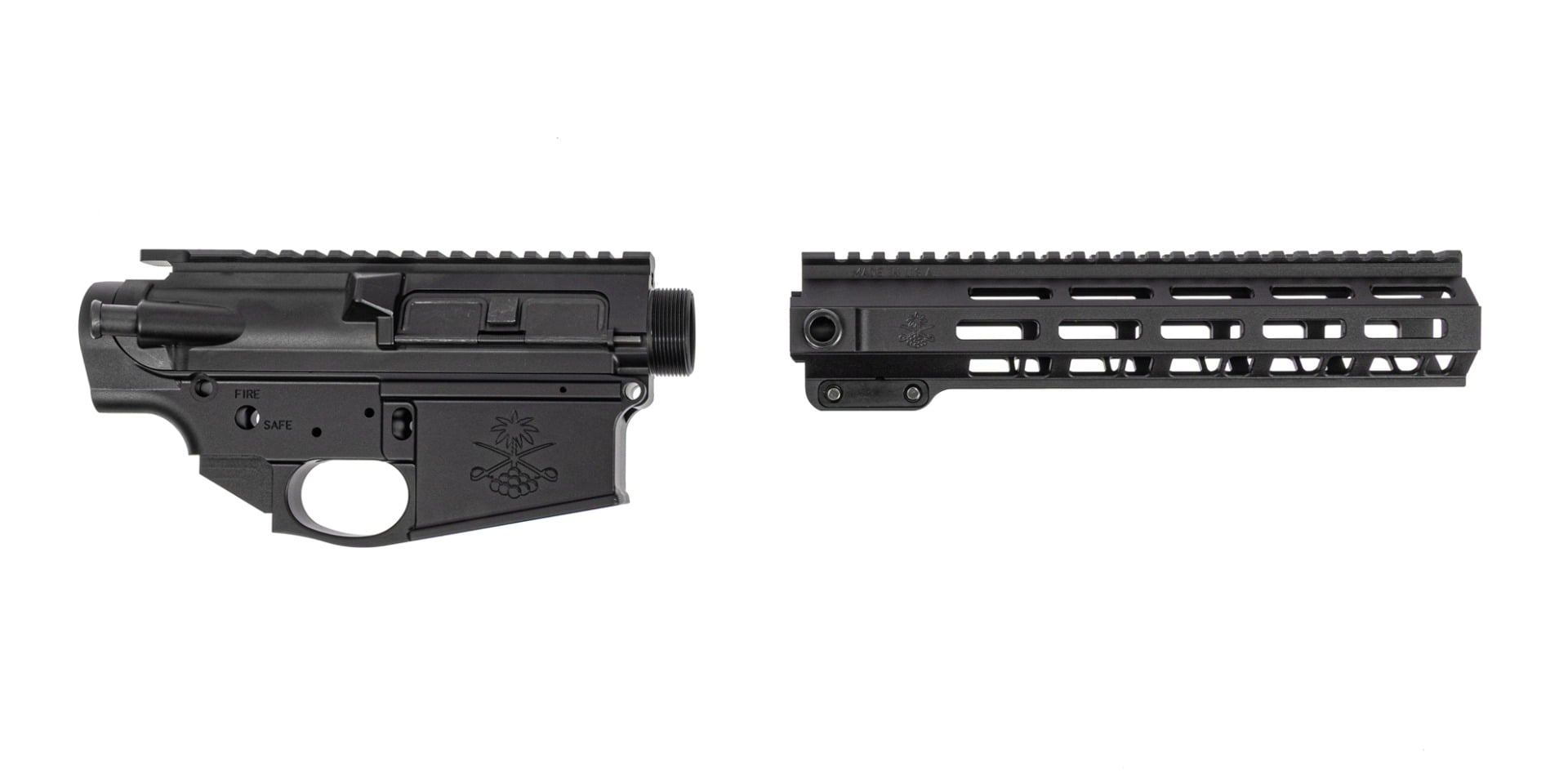 Sabre-10 Builder Set - 10.5" QDSM Rail, Black