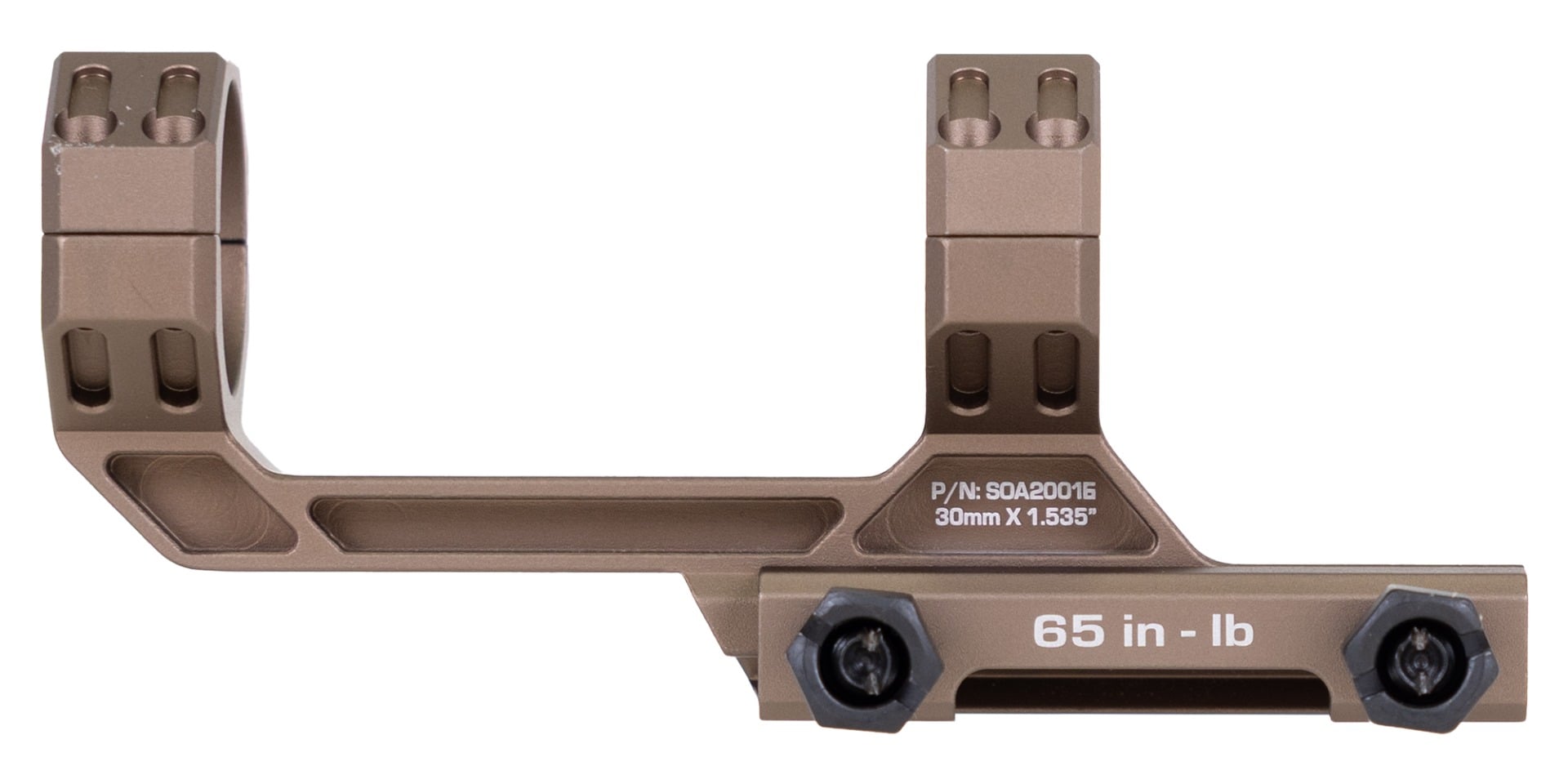 Sig Sauer Alpha-MSR 30mm Scope Mount, Coyote - SOA20016
