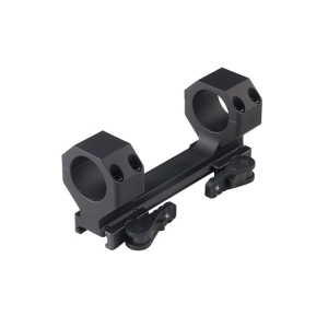 American Defense Delta QD 1-Piece Picatinny Scope Mount 30mm Rings Titanium Lever Matte Black