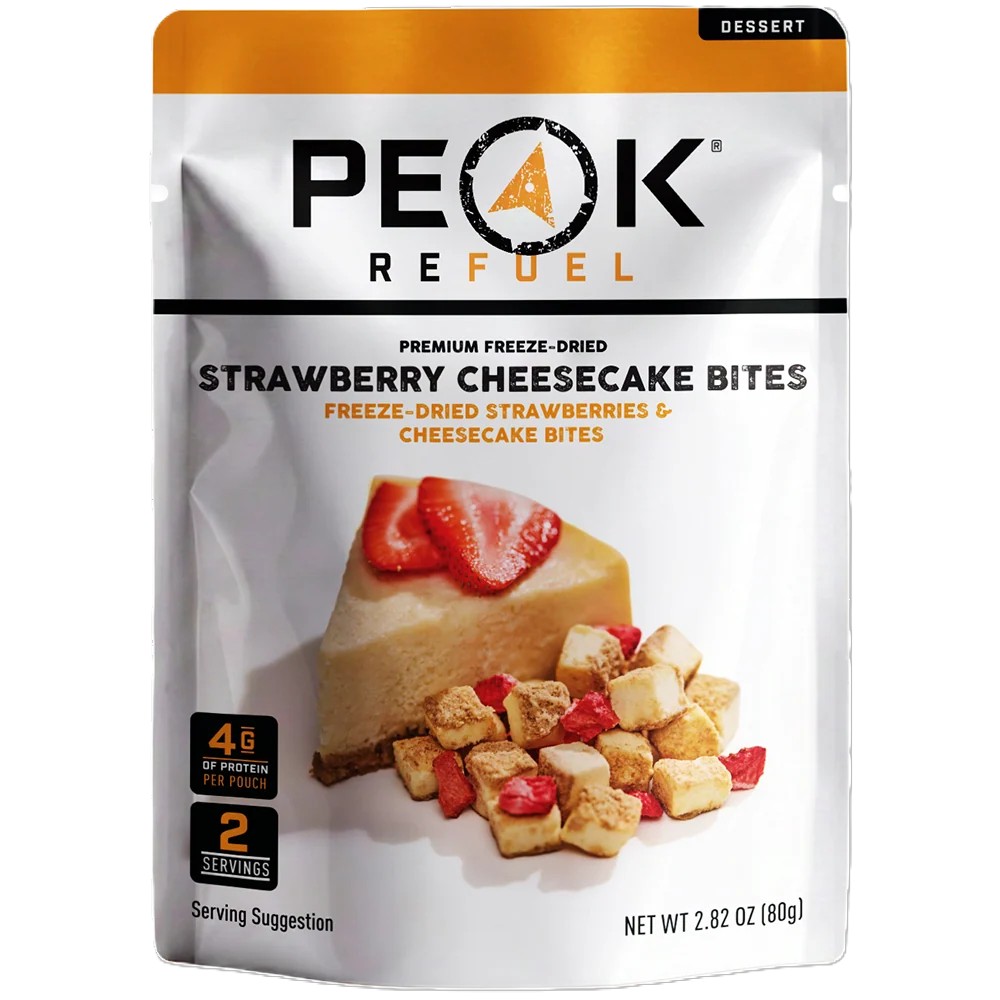 Peak Refuel Strawberry Cheesecake Bites Freeze-dried Meal