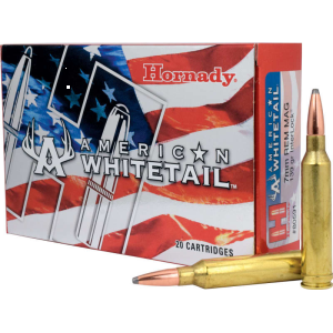 Hornady 80591 American Whitetail 7MM Remington Magnum 139 GR SP - 20rd Box