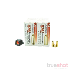 BUNDLE DEAL: Holosun EPS Carry Red Dot Pistol Sight and 500 Rounds of Ammo - Maxxtech 9mm 115 Grain