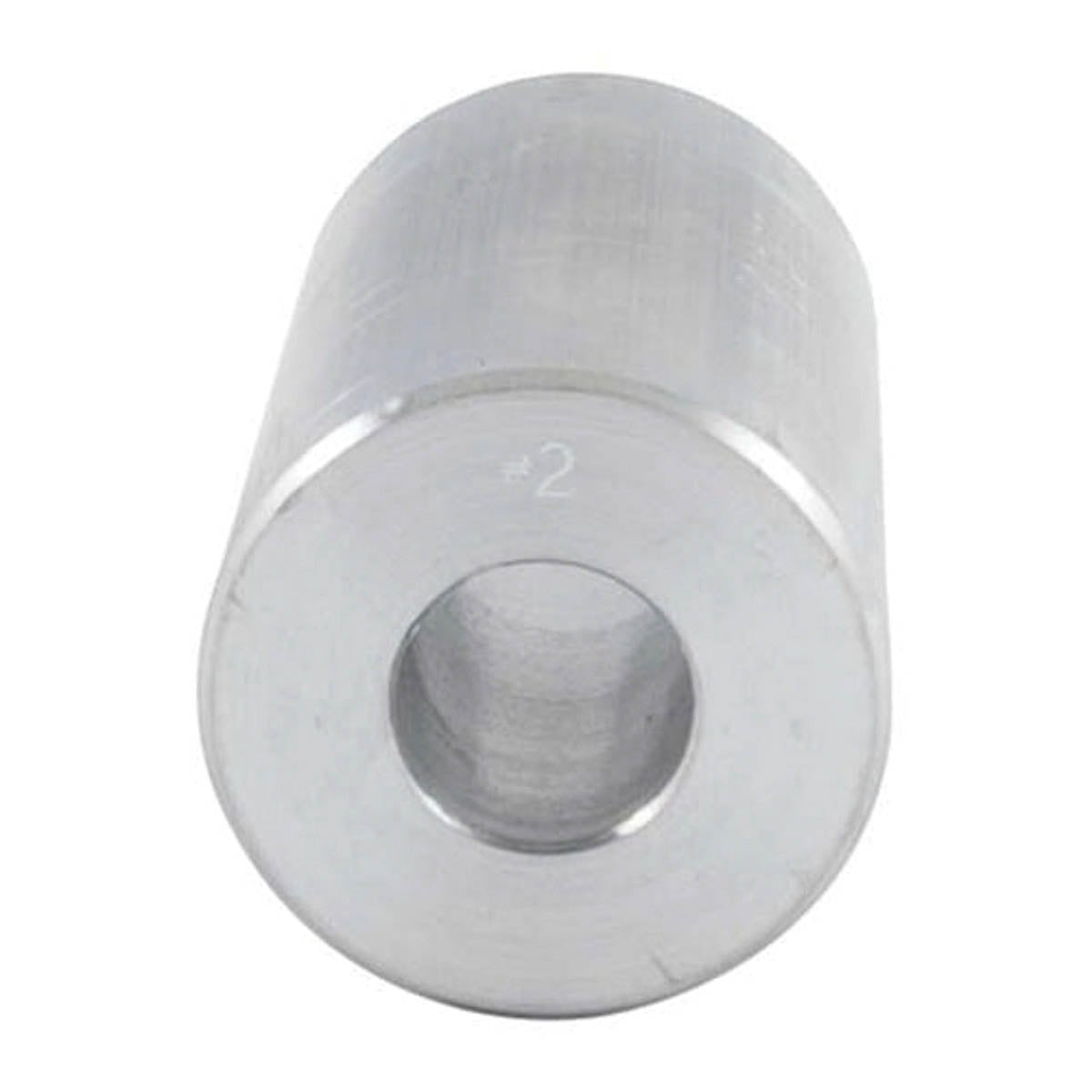 Brownells #2 Aluminum Barrel Vise Bushing, Natural