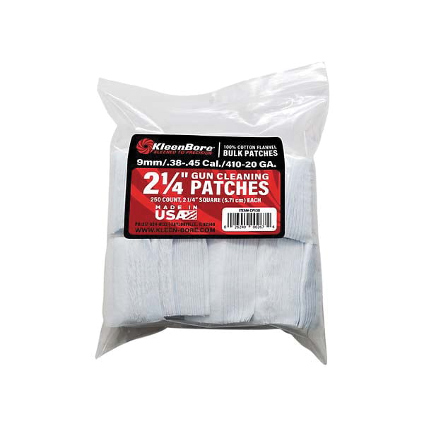 KleenBore Super Shooter .410 Gauge/20 Gauge Square Cleaning Patch