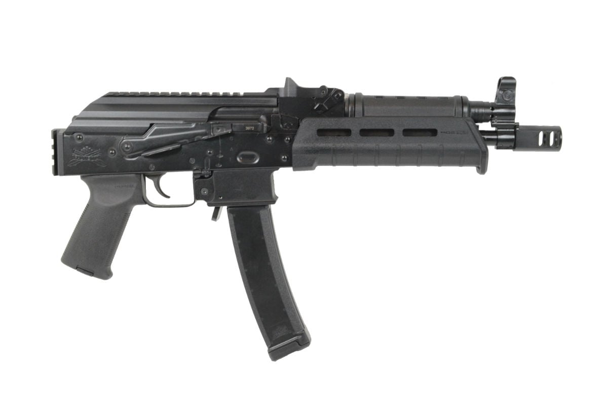 PSA AK-V 9mm MOE Picatinny Pistol, Black