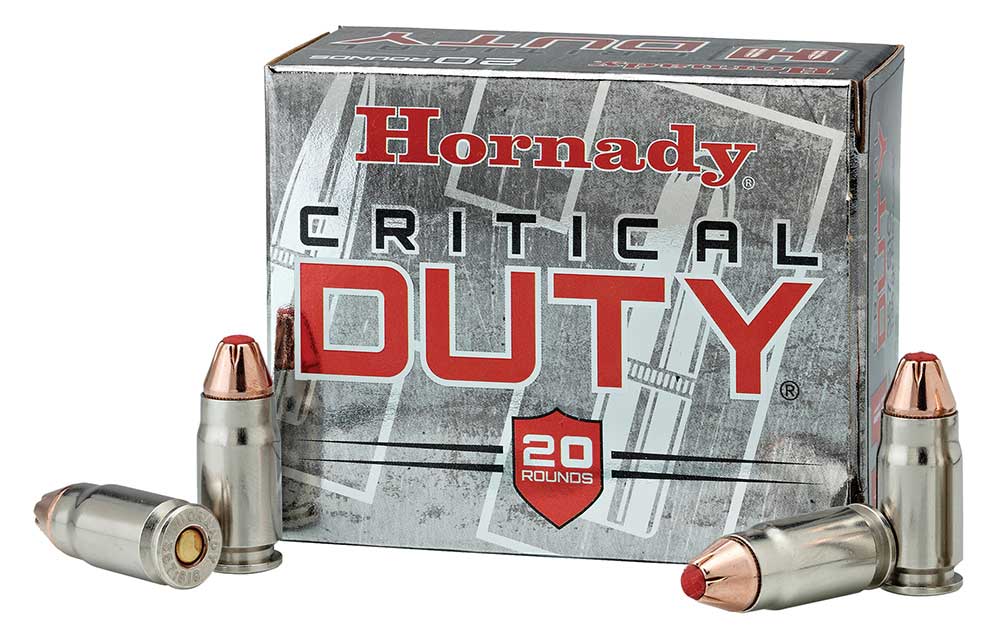 Hornady Critical Duty 9mm+P 135 gr Hornady FlexLock 25rds