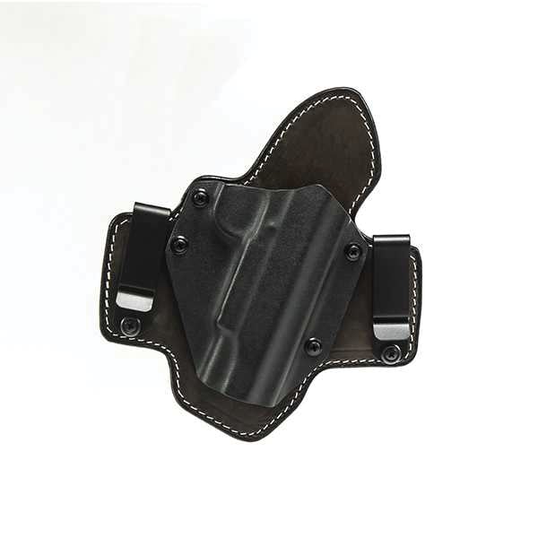 Tagua Gunleather Texas Partner Sig P365 Kydex/Leather IWB/OWB Holster Right, Black - TZPART490