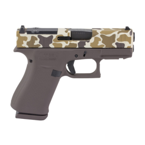 GLOCK G43X MOS 9mm 3.41" 10rd Duck Camo