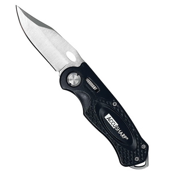 AccuSharp Sport Folding Knife, Black - 703C
