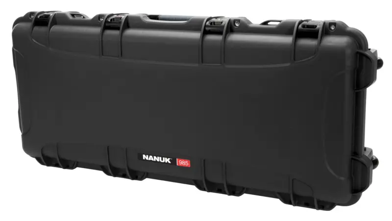Nanuk 985TAK1 985 Takedown Case Waterproof Black NK-7 Resin w/ Foam Padding Wheels Handle