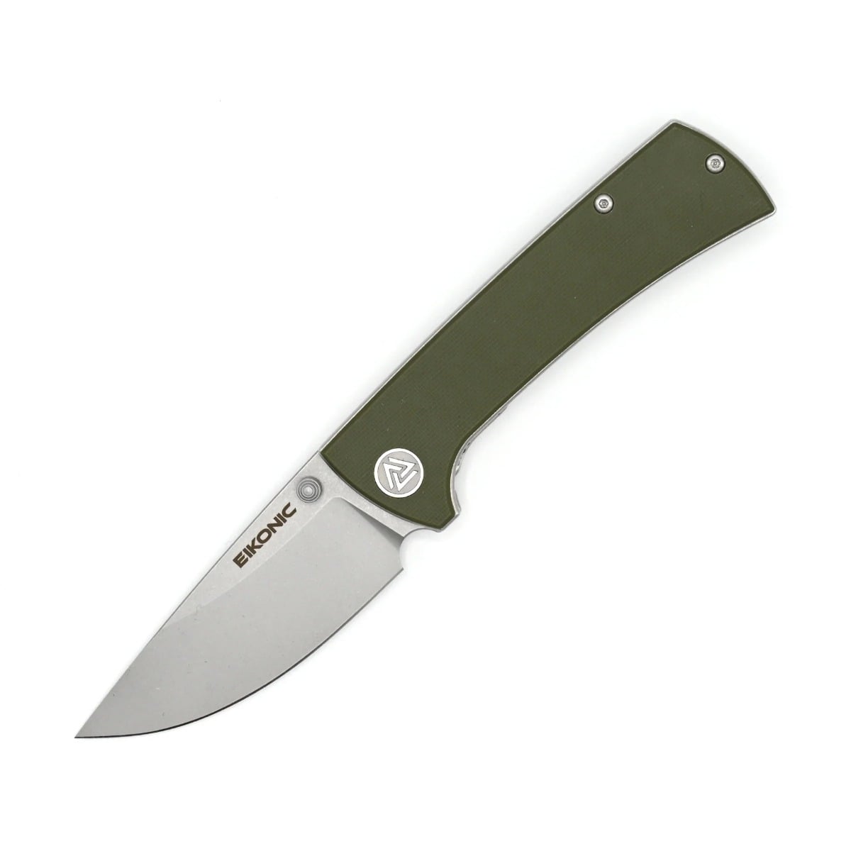 Eikonic RCK9 Folding Knife, Olive Green