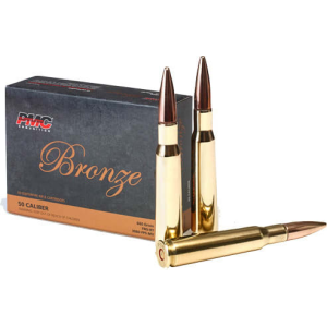 PMC 50A Bronze 50 BMG Full Metal Jacket Boat-Tail 660 GR - 10rd Box