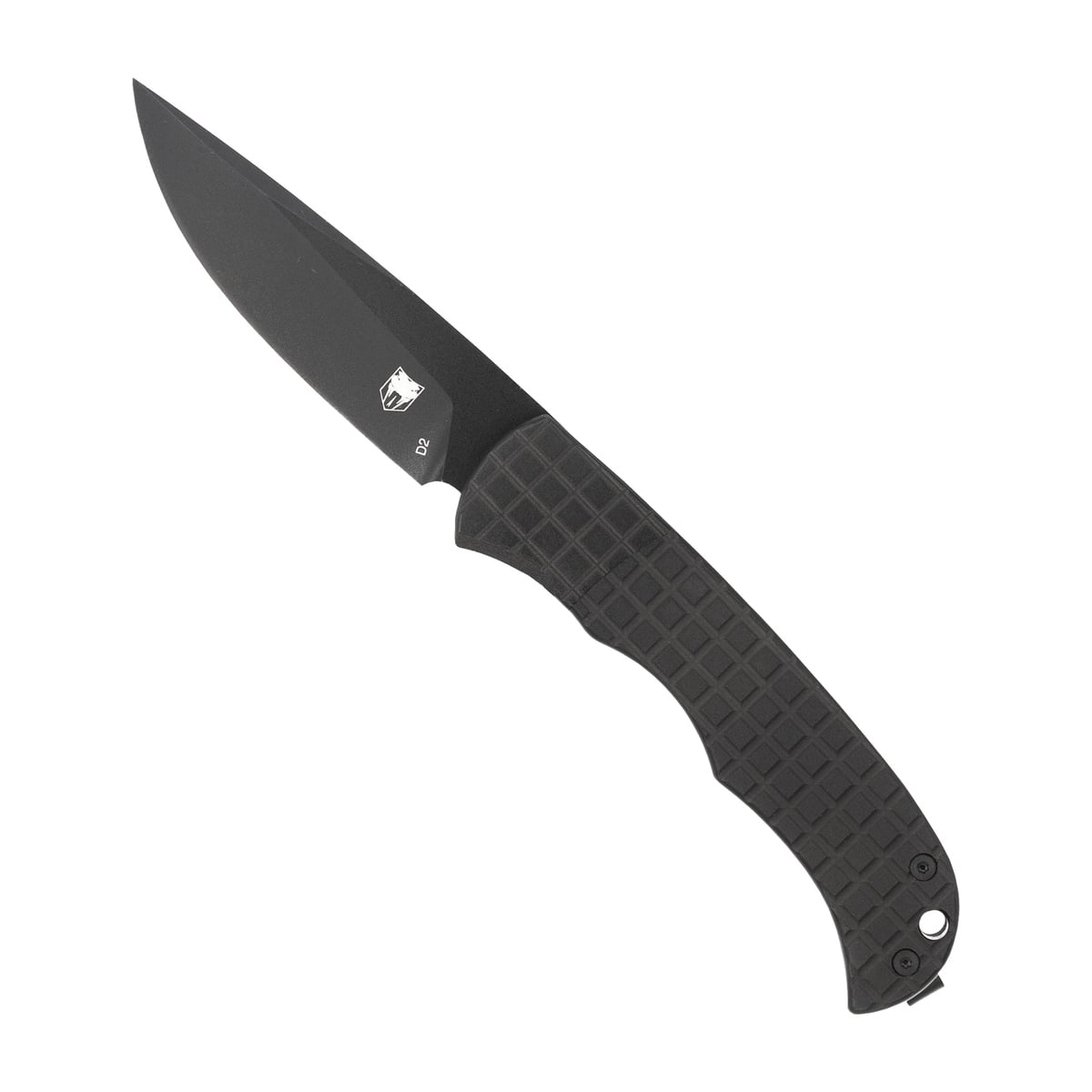 CobraTec Knives Cyclone Hidden Release Folding/OTF Knife Drop Point Black - Ideal for Tactical and Everyday Carry - CTCLNHRBLK