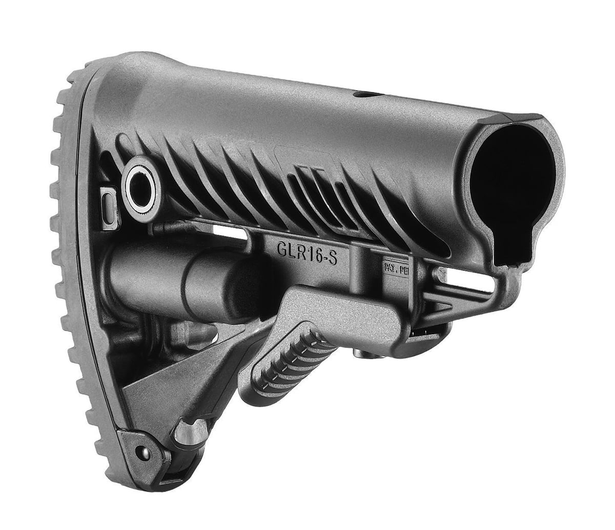 FAB Defense AR-15/M-16 Rifle Buttstock, Black-FX-GLR16B