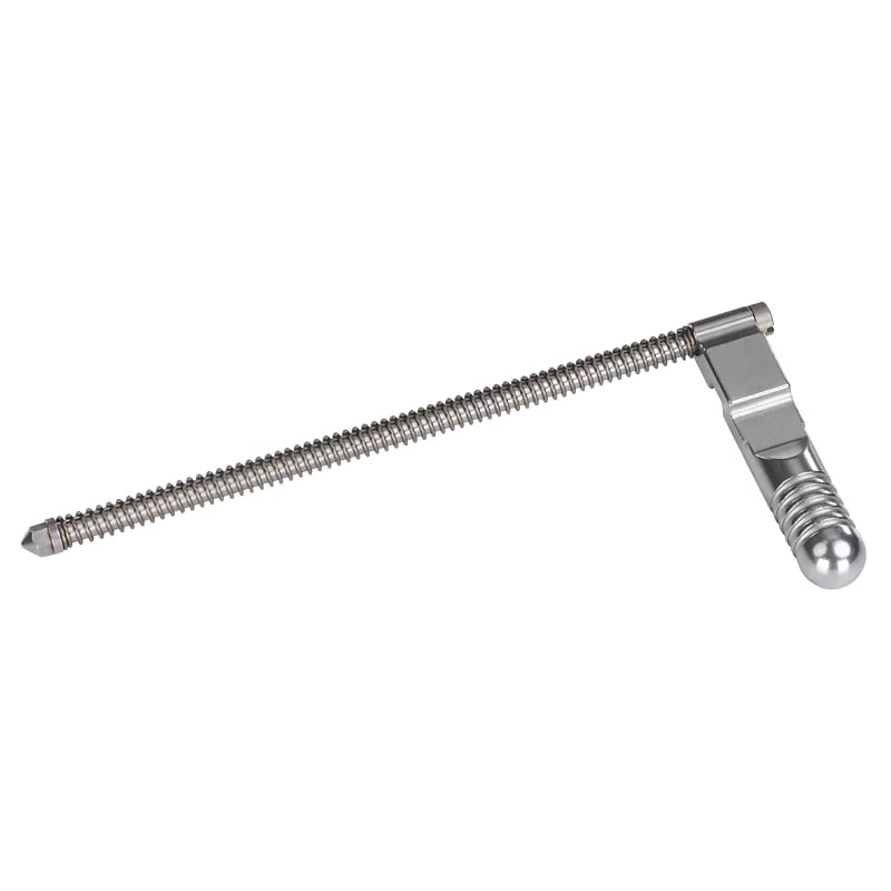 Volquartsen Extended Bolt Handle and Recoil Rod Assembly Fits Ruger 10/22/Charger, Silver
