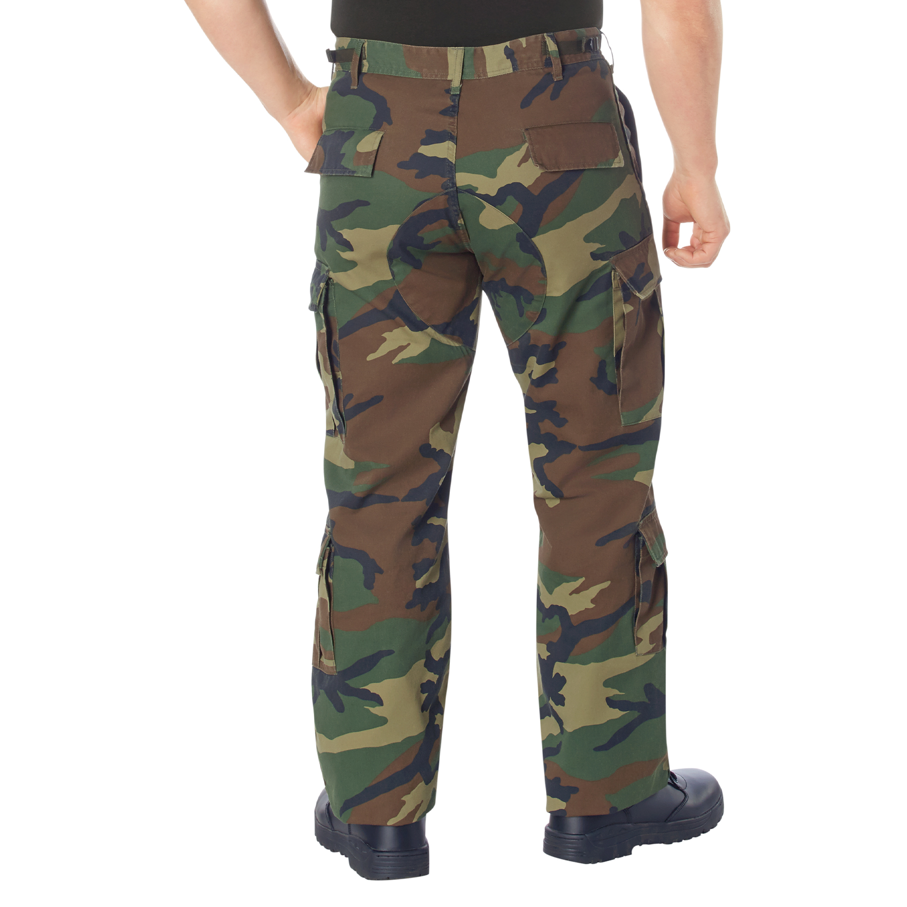 Rothco Vintage Paratrooper Cargo Fatigue Pants - Woodland Camo, 3X-Large