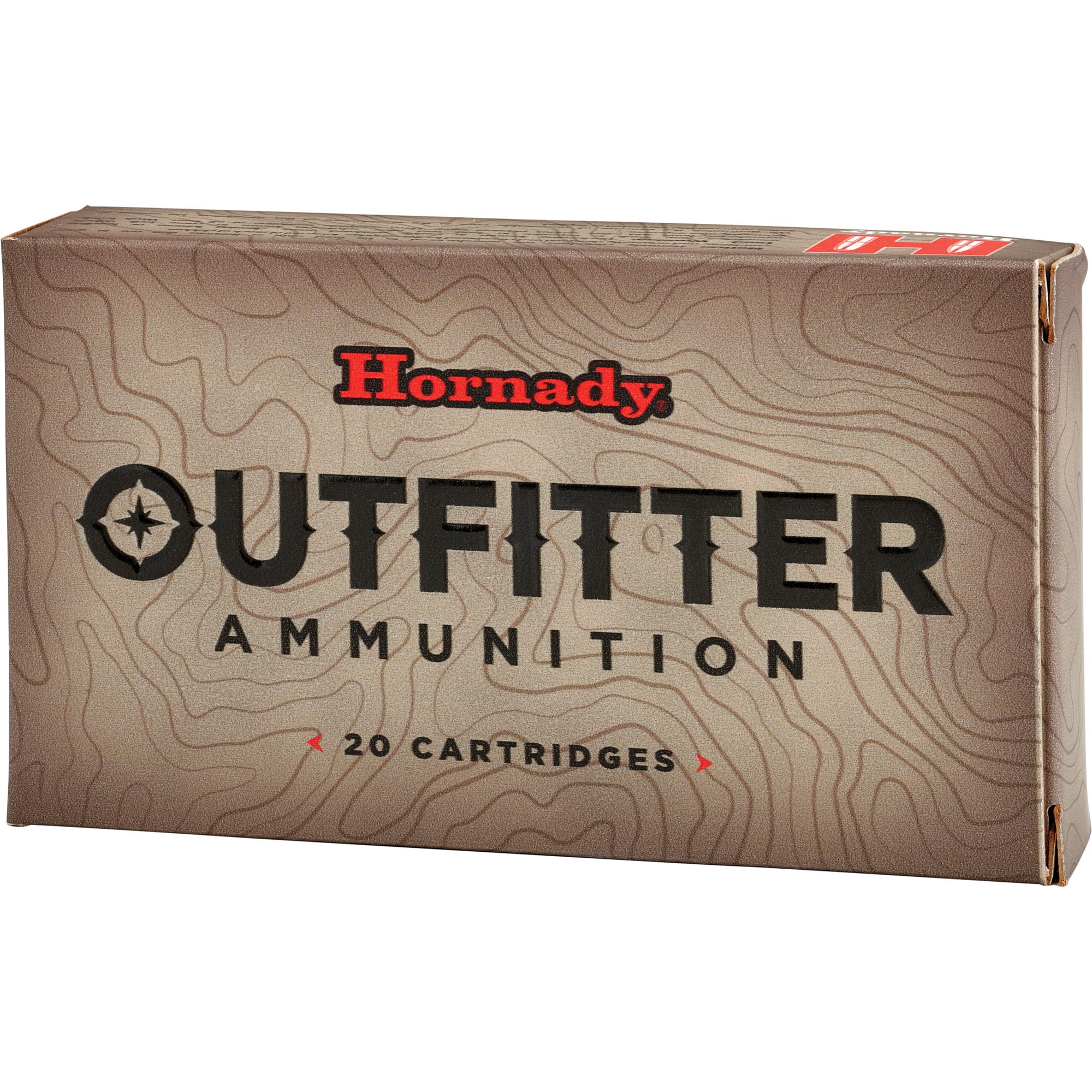 Hornady Outfitter .375 Ruger Ammunition, 20 Rounds CX 250Gr - 823374