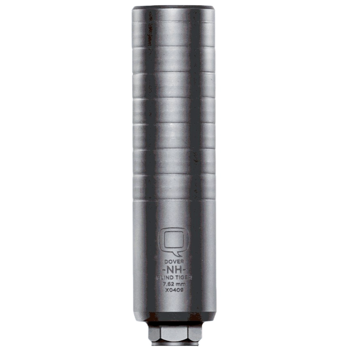Q Blind Tiger 7.62mm Suppressor, Black Melonite - SILBTQUICKIE762