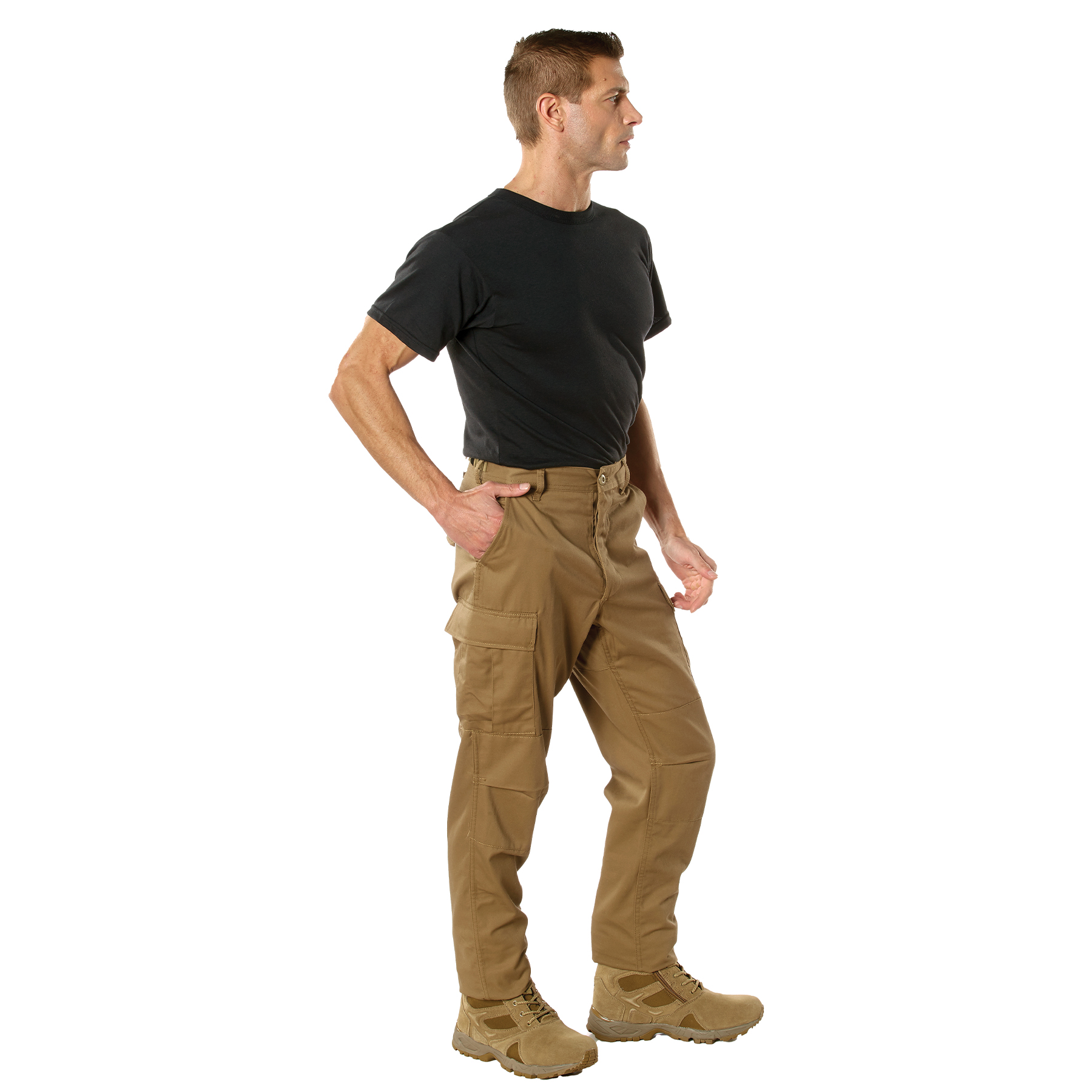 Rothco Tactical Bdu Pants - Coyote Brown, Medium