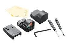 Bushnell Electro Optics Reflex Red Dot Sight RXS100 1X Magnification 4 MOA Dot Reticle Black