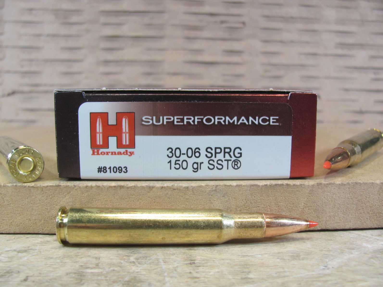 200 Round Case – 30-06 SPRG 150 Grain SST Hornady Superformance Ammo – 81093