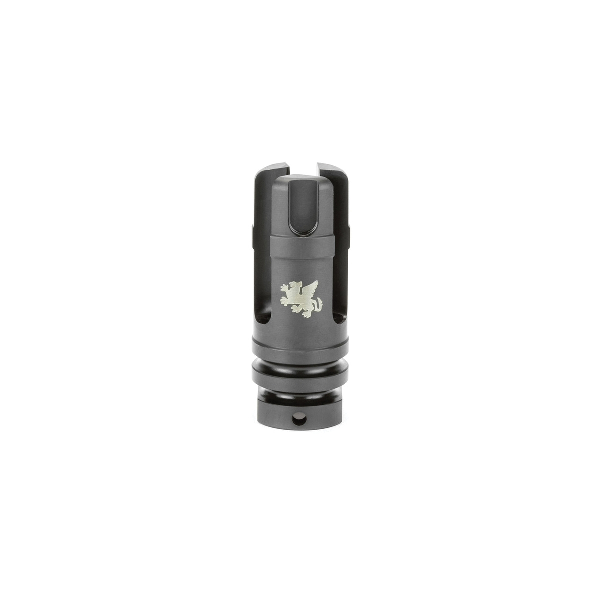 Griffin Armament Gate-Lok Stealth Flash Hider 1/2-28, Black
