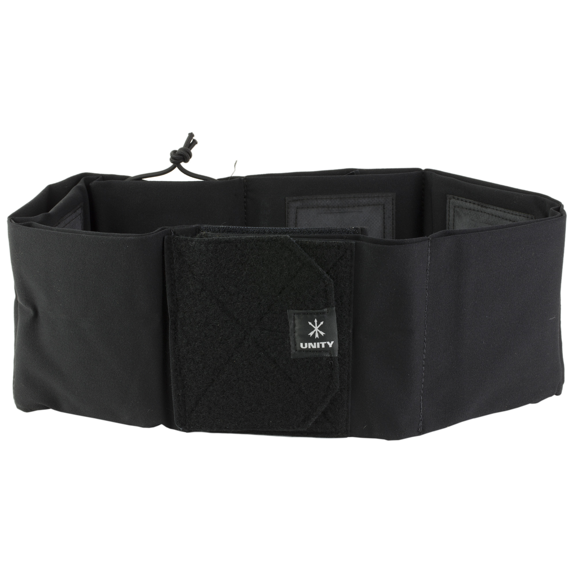 Unity Tactical Clutch Belt, Small, 26"-33" Waist, Elastic Construction, Black CL-BLT-B-S