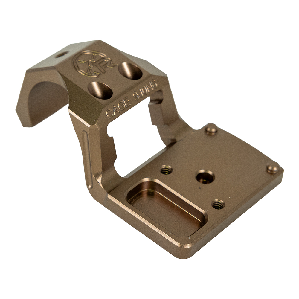 Rotapoint GANCHO T30: RMR Footprint, for 30mm Geissele & Reptilia AUS Mounts - FDE